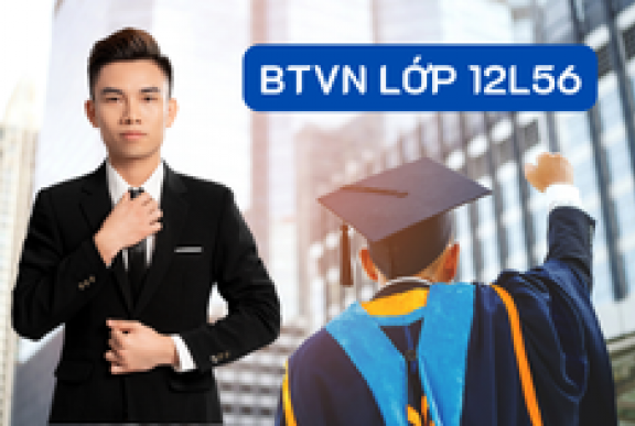 BTVN LỚP 12L56 – 2K8 VẬT LÝ THẦY NGỌ